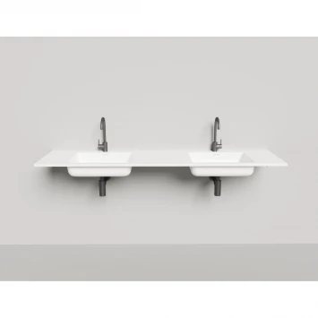 Раковина 180x50 см Salini S-Stone Onda 180 1402202M