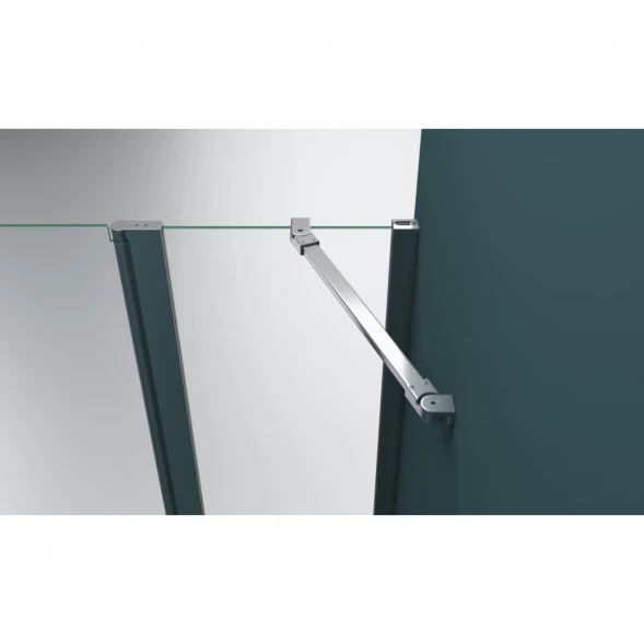 Душевой уголок 100x80 см BelBagno Etna ETNA-AH-12-100/80-C-Cr прозрачное
