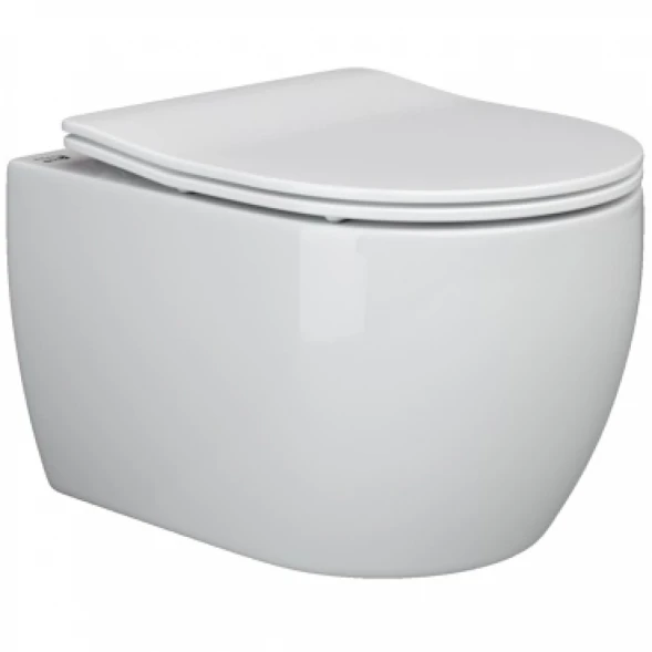 Комплект подвесной унитаз Ceramica Nova Play CN3001 + система инсталляции Ceramica Nova Envision Round CN1001B + CN1000