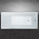 Ванна из литьевого мрамора Marmo Bagno Милано MB-M170-75 170x75 см, белый