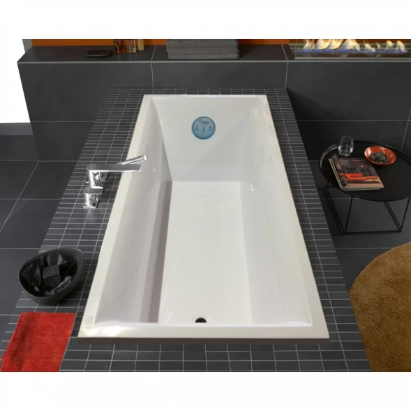 Ванна из литьевого мрамора Marmo Bagno Милано MB-M170-75 170x75 см, белый