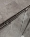 Душевая дверь Cezares Molveno MOLVENO-BF-3-100-C-GM-IV 100 см, профиль оружейная сталь матовый, стекло прозрачное