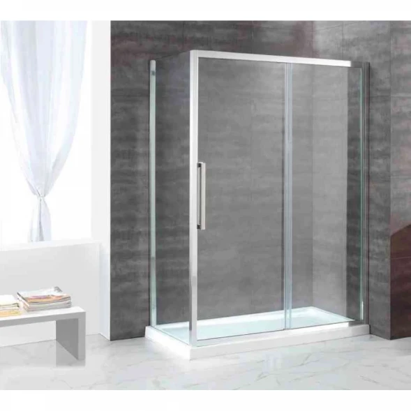 Душевой уголок 120x80 см Cezares LUX-SOFT-W-AH-1-120/80-C-Cr-IV прозрачное