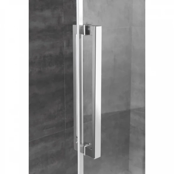 Душевой уголок 120x80 см Cezares LUX-SOFT-W-AH-1-120/80-C-Cr-IV прозрачное