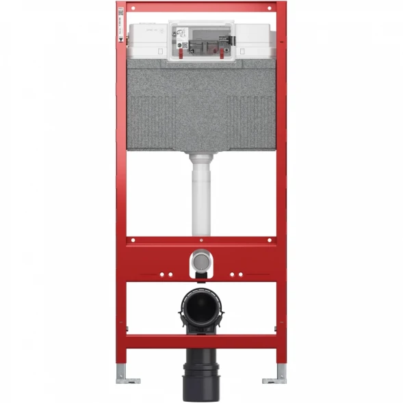 Инсталляция для унитаза Tece TECEplanus 9300302 + 9200010 + 9380014 + 9240365 с кнопкой смыва, состаренная медь
