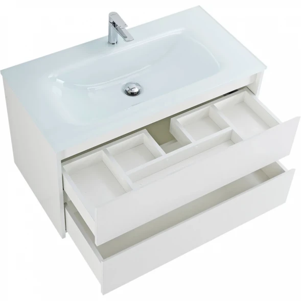 Тумба Bianco Opaco 100 см BelBagno Kraft KRAFT-1000-2C-SO-BO