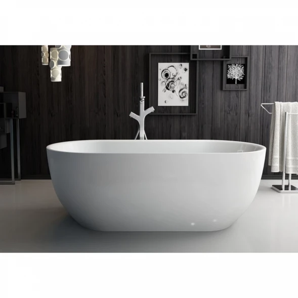 Акриловая ванна BelBagno BB70-1700-800 170x80 см, отдельностоящая, белый