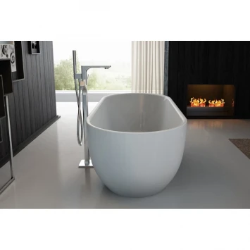 Акриловая ванна BelBagno BB70-1700-800 170x80 см, отдельностоящая, белый