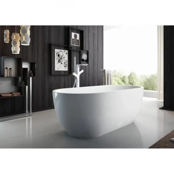 Акриловая ванна BelBagno BB70-1700-800 170x80 см, отдельностоящая, белый