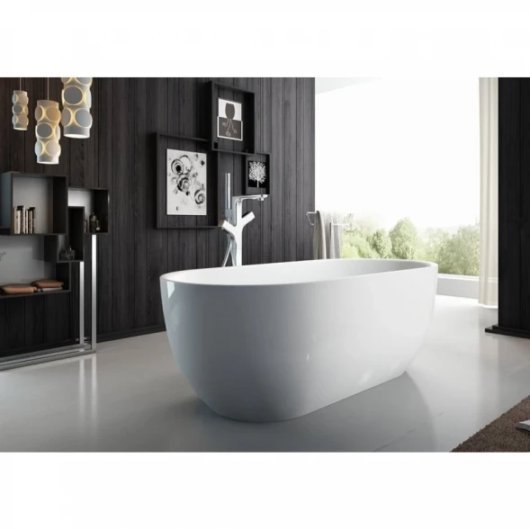 Акриловая ванна BelBagno BB70-1700-800 170x80 см, отдельностоящая, белый