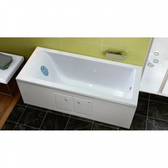 Ванна из литьевого мрамора Marmo Bagno Ницца MB-N150-70 150x70 см, белый