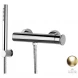 Смеситель для душа Emmevi Filobrass 85002BZI/ORS с душевым гарнитуром, Золото матовый