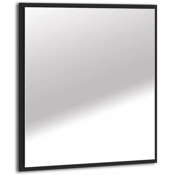 Зеркало Cezares Tiffany 45047 98x90 см, с LED-подсветкой, антизапотеванием, Nero Grafite
