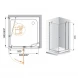 Душевой уголок Cezares Elena 90x90 см прозрачное стекло ELENA-W-A-12-90-C-Cr