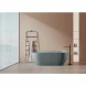 Ванна из литьевого мрамора AltroBagno Bruna AltroBagnoBruna090202GraniteGray 170x75 см, отдельностоящая, серый гранит