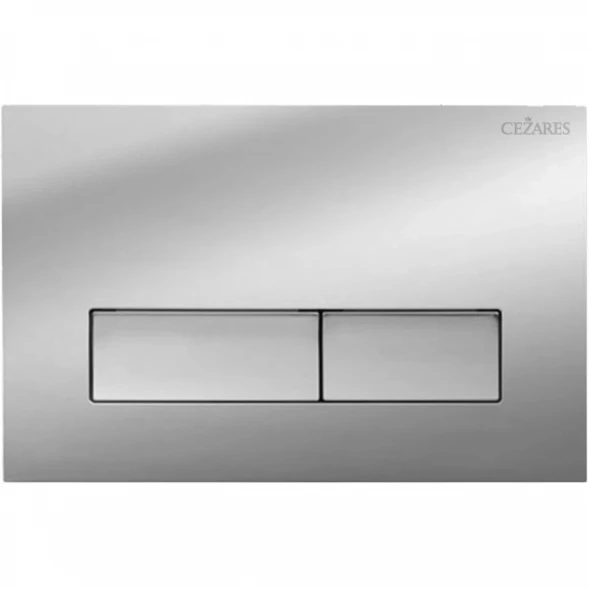 Кнопка смыва Cezares Slider SLIDER-BTN-01 для инсталляции, хром