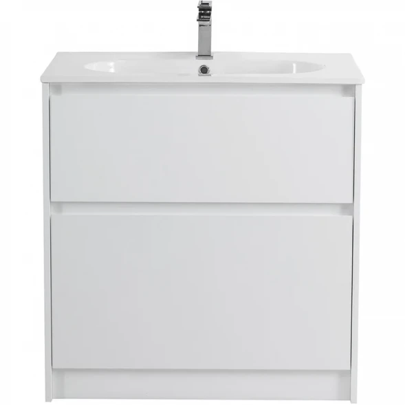 Тумба под раковину BelBagno Kraft KRAFT-800-2C-PIA-BO 80 см, напольная, Bianco Opaco