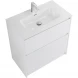 Тумба под раковину BelBagno Kraft KRAFT-800-2C-PIA-BO 80 см, напольная, Bianco Opaco
