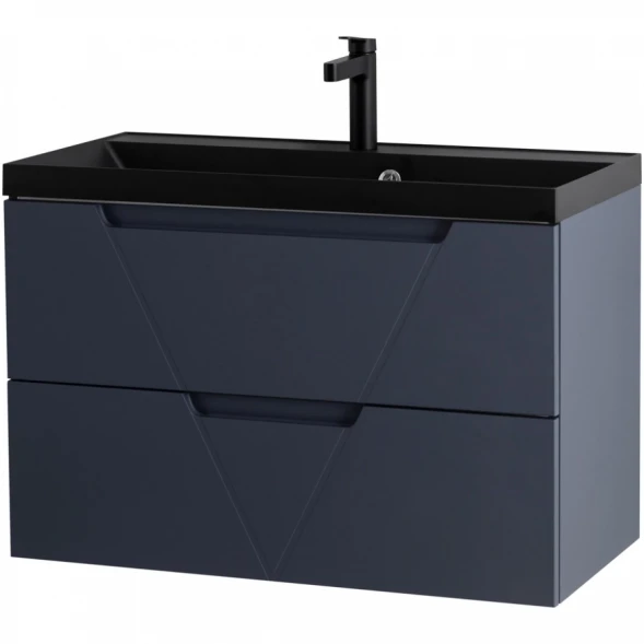 Тумба Grigio Opaco 99,6 см BelBagno Vittoria VITTORIA-1000-2C-SO-GO-P