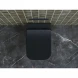 Унитаз подвесной Ceramica Nova Metric CN3007MB безободковый, с сиденьем микролифт, черный матовый