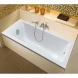 Ванна из литьевого мрамора Marmo Bagno Ницца MB-N190-90 190x90 см, белый