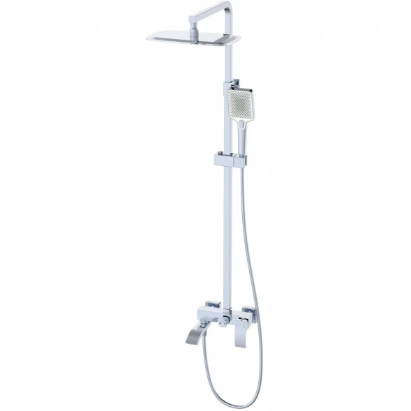 Душевая система Wonzon &amp; Woghand Fit WW-88739009-CR 300x200 мм, со смесителем, хром