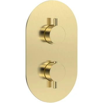 Термостат для ванны AQUAme Siena AQM8806BG Золото матовый