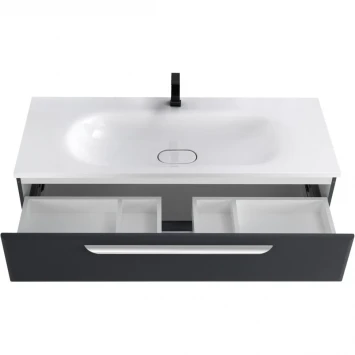 Тумба Grafito 119,8 см Cezares Eco ECO-1200-2C-SO-GR-P