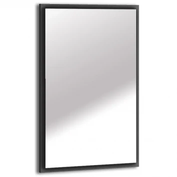 Зеркало Cezares Tiffany 45041 58,6x90 см, с LED-подсветкой, антизапотеванием, Nero Grafite