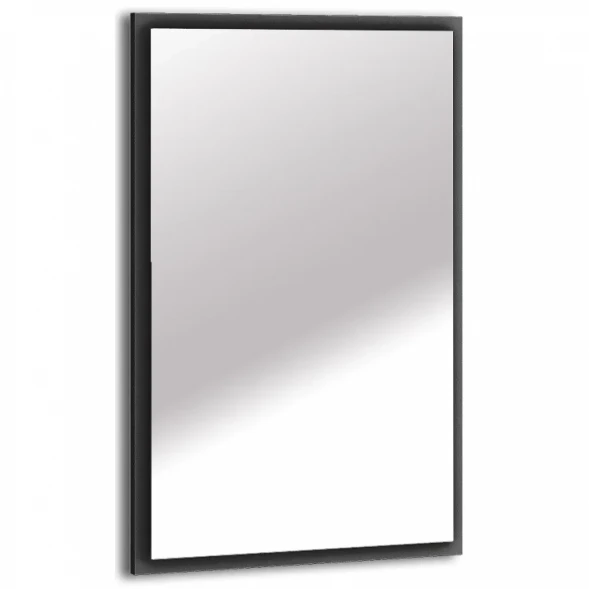 Зеркало Cezares Tiffany 45041 58,6x90 см, с LED-подсветкой, антизапотеванием, Nero Grafite