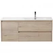 Тумба под раковину BelBagno Kraft KRAFT-1200-2C-1A-SO-RGB-R 120 см R, подвесная, Rovere Galifax Bianco