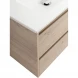 Тумба под раковину BelBagno Kraft KRAFT-1200-2C-1A-SO-RGB-R 120 см R, подвесная, Rovere Galifax Bianco