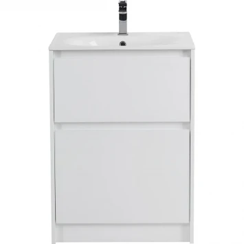 Тумба под раковину BelBagno Kraft KRAFT-600-2C-PIA-BO 60 см, напольная, Bianco Opaco