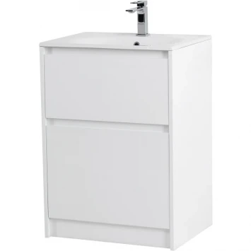 Тумба под раковину BelBagno Kraft KRAFT-600-2C-PIA-BO 60 см, напольная, Bianco Opaco