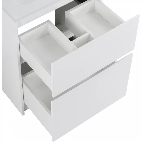 Тумба под раковину BelBagno Kraft KRAFT-600-2C-PIA-BO 60 см, напольная, Bianco Opaco