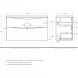 Тумба Rovere Nature 109,6 см BelBagno Marino MARINO-H60-1100-2C-SO-RN-P