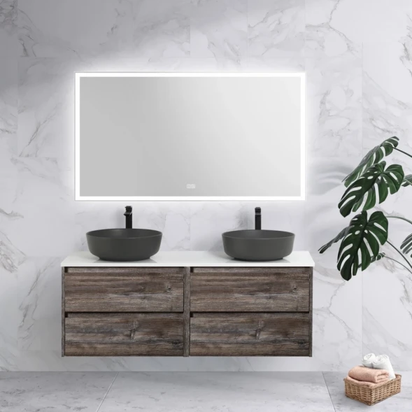 Зеркало 140x80 см BelBagno SPC-GRT-1400-800-LED-TCH-WARM