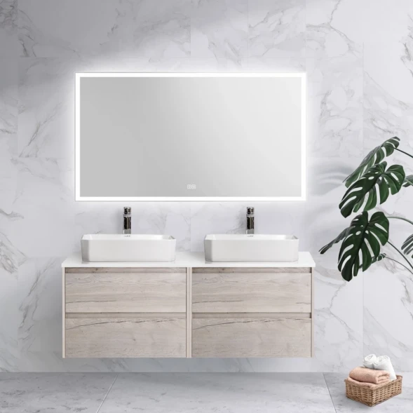 Зеркало 140x80 см BelBagno SPC-GRT-1400-800-LED-TCH-WARM