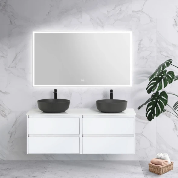 Зеркало 140x80 см BelBagno SPC-GRT-1400-800-LED-TCH-WARM