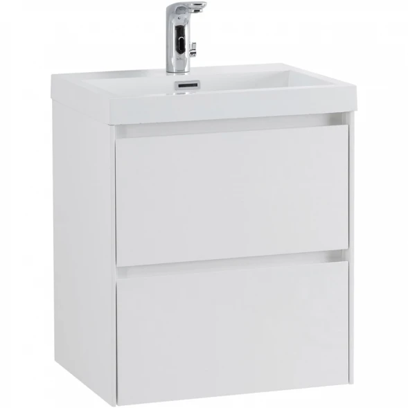 Тумба Bianco Lucido 49,2 см BelBagno Pietra PIETRA MINI-500-2C-SO-BL