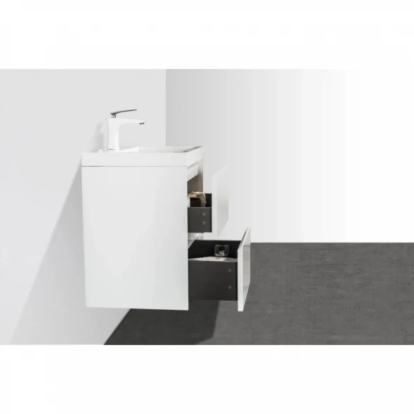 Тумба Bianco Lucido 49,2 см BelBagno Pietra PIETRA MINI-500-2C-SO-BL