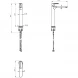 Смеситель для раковины Wonzon &amp; Woghand WW-H1034-BG золотой матовый