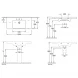 Раковина 100x47 см Villeroy &amp; Boch Subway 2.0 7175A0R1