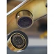 Смеситель для кухни AltroBagno Flusso AltroBagnoFlusso050202BG с подключением к фильтру, гибким изливом, Золото матовый