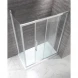 Душевой уголок 130x100 см Cezares LUX-SOFT-W-AH-1-130/100-C-Cr-IV прозрачное