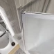 Шторка на ванну BelBagno Luce LUCE-VF-11-90/145-P-Cr 90 см, профиль хром, стекло текстурное