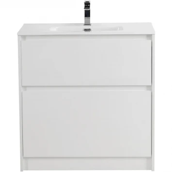 Тумба под раковину BelBagno Kraft KRAFT39-700/390-2C-PIA-BO 70,5 см, напольная, Bianco Opaco