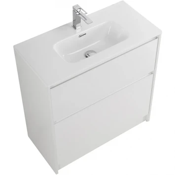 Тумба под раковину BelBagno Kraft KRAFT39-700/390-2C-PIA-BO 70,5 см, напольная, Bianco Opaco