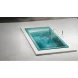 Ванна из литьевого мрамора Salini S-Stone Cascata Kit 104323MF 169,8x75 см, покраска по RAL матовый полностью