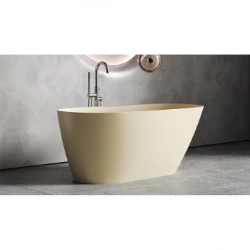Ванна из литьевого мрамора Salini S-Sense Sofia 102518GF 150x75 см, отдельностоящая, покраска по RAL глянец полностью